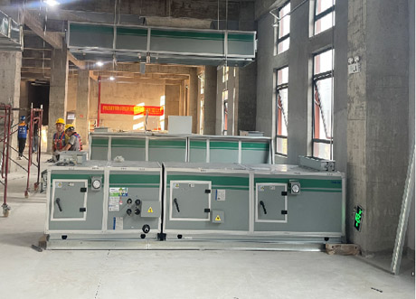 洁净空调内机安装图